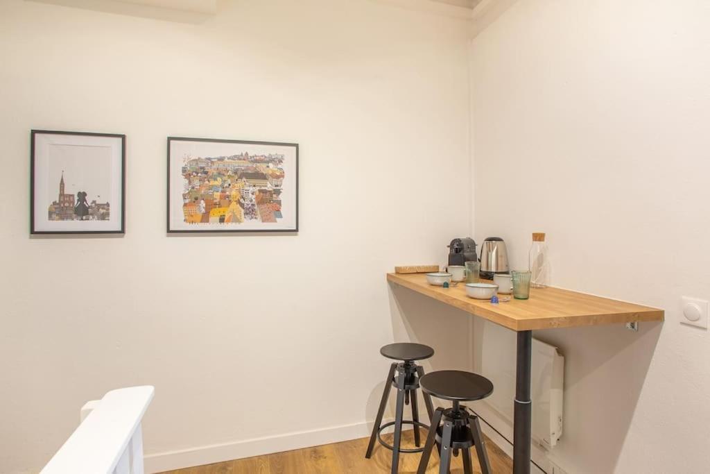 Apartamento La Halte Strasbourgeoise - Superbe Appt Pres De La Petite France Exterior foto