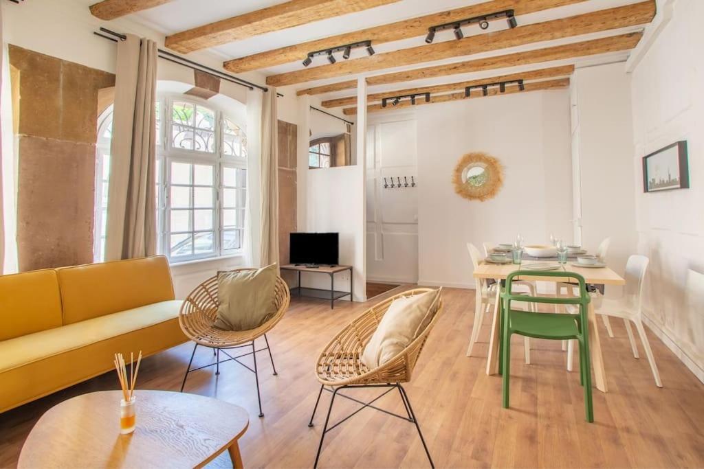 Apartamento La Halte Strasbourgeoise - Superbe Appt Pres De La Petite France Exterior foto