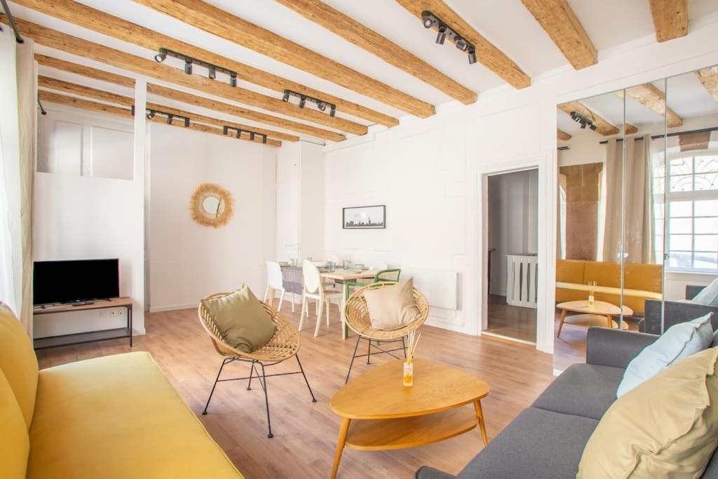 Apartamento La Halte Strasbourgeoise - Superbe Appt Pres De La Petite France Exterior foto